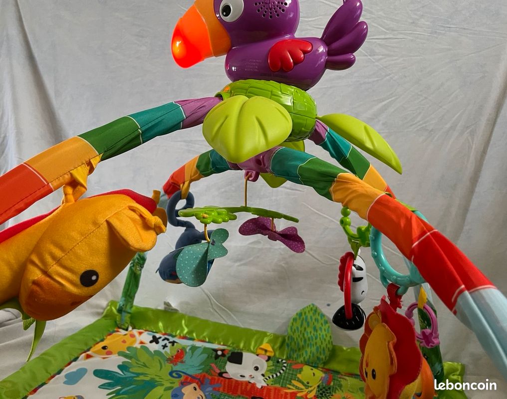 Tapis d'éveil Fisher Price Jungle (image 2)