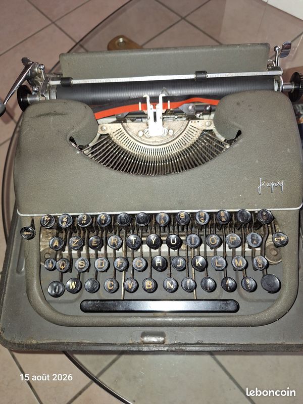 Machine a écrire Jappy portative (image 3)