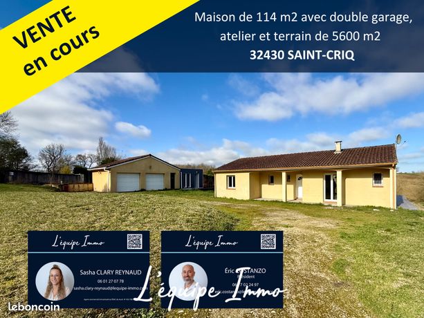 Maison 4 pièces 114 m²