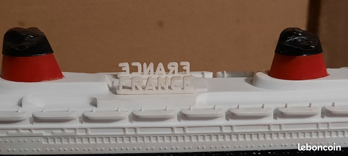 Miniature Boat Dinky Super Toys Meccano Liner France 870 Le Havre New York
