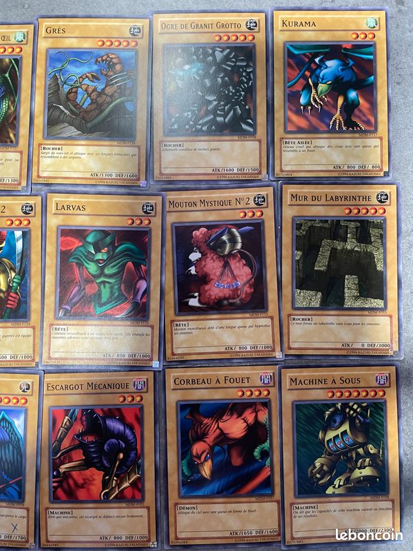 🎴 Lot de 18 Cartes Yu-Gi-Oh MDM – Maître des Magies – Monstres Normaux – Ancienne Extension – Très Bon État 🎴 (image 4)
