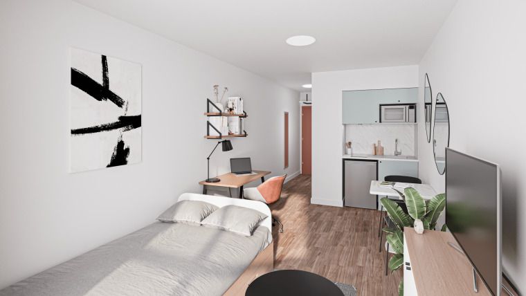 Appartement a louer puteaux - 1 pièce(s) - 18 m2 - Surfyn