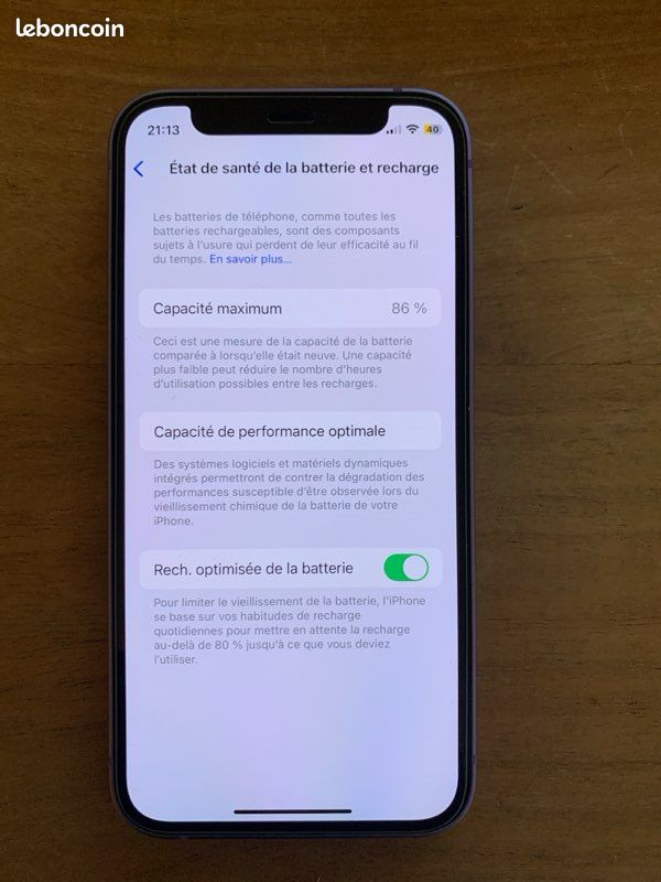 APPLE iPhone 12 mini 64Go Vert (2020) - Reconditionné - Etat correct