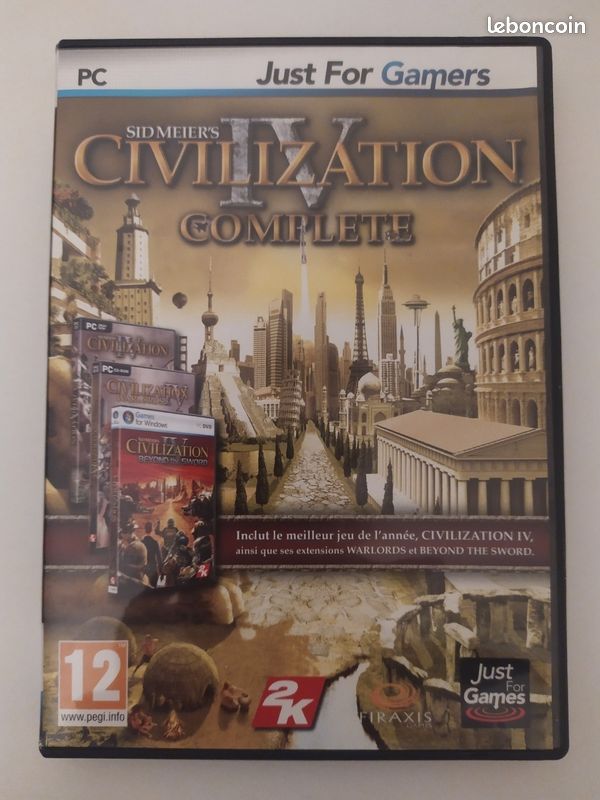 Civilization IV Complete : Le jeu + les extensions Beyond the Sword et