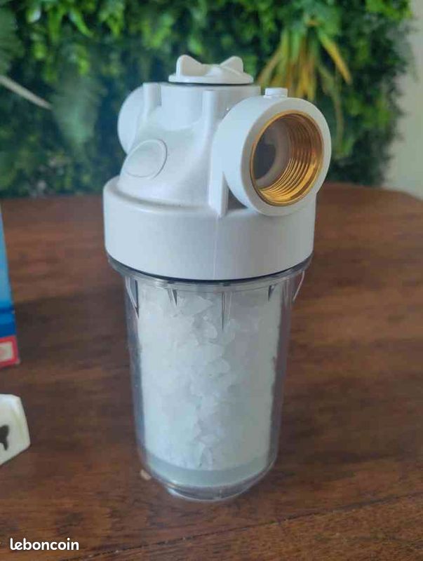 Filtre à cartouche mini filtre anti tartre pour chauffe-eau AQUAWATER (image 1)