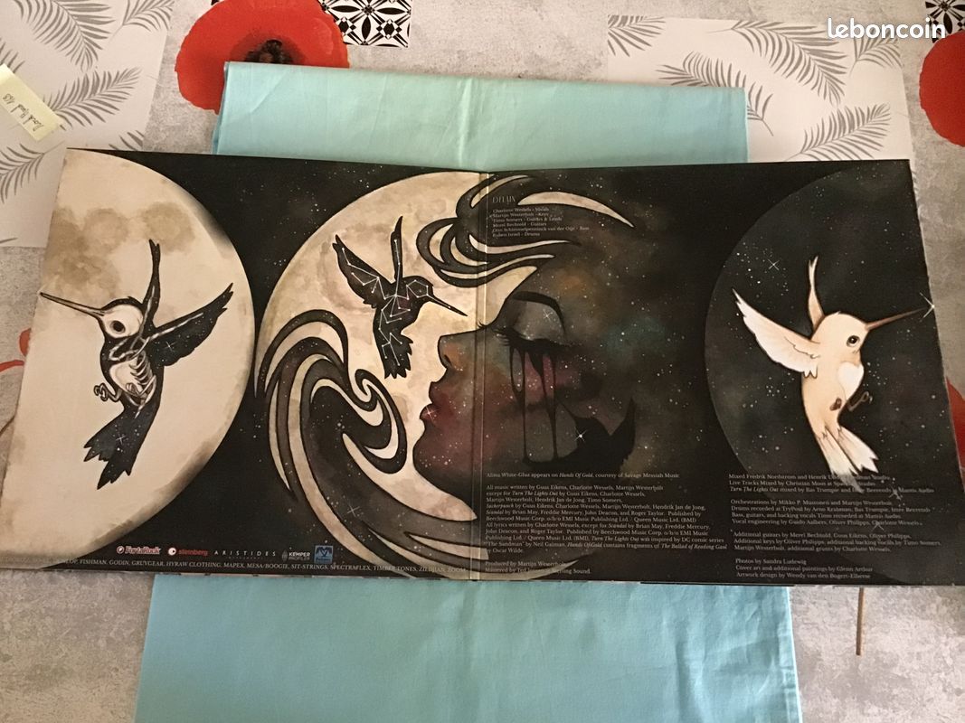 Vinyle Métal. Delain /Moonbathers . 2 lp black (image 2)