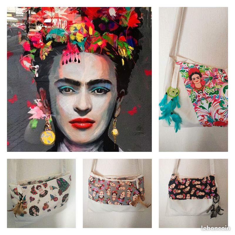 Sac bandoulière fait à la main (image 1)
