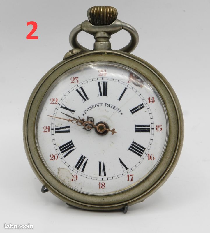 Lot De 5 Boîtiers De Montre à Gousset Du 19ème Siècle + 2 Autres - Occasion, Collection