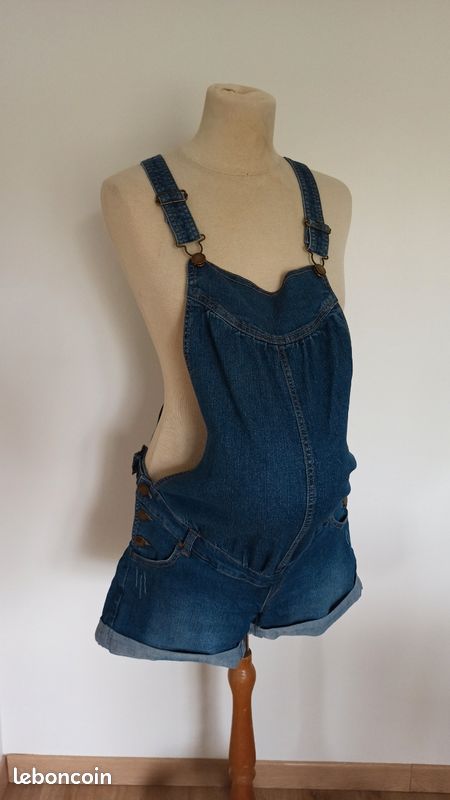 Salopette short de grossesse Vêtements