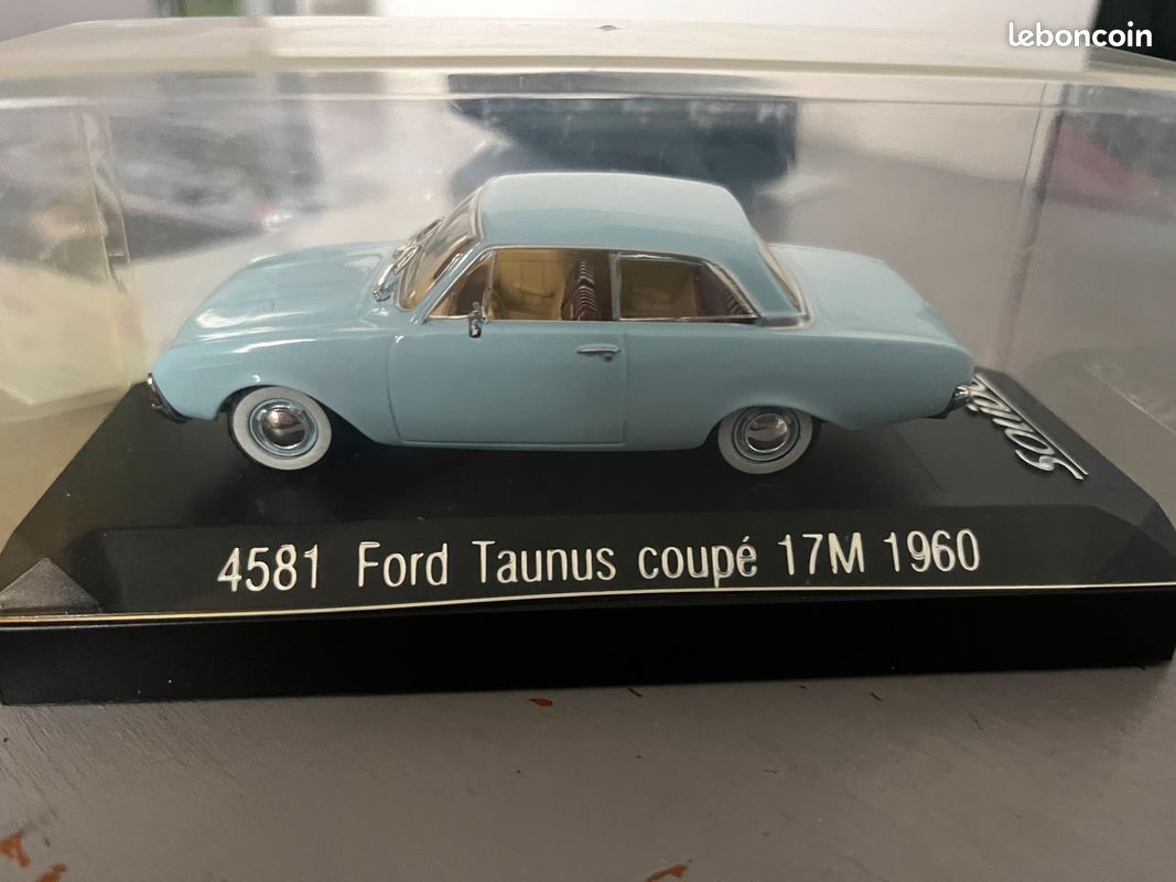 Miniature Ford Taunus 1/87 PCX87 (TC3) Favorit Metallise La Chaux 1979