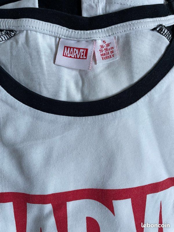 Lot t-shirt Marvel (image 4)