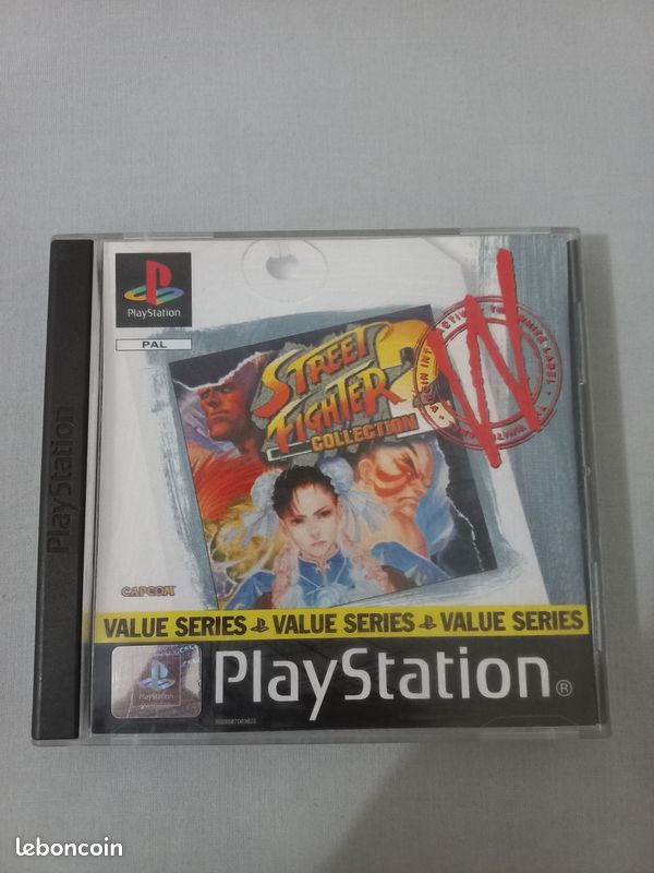 Street fighter collection 2 jeu PS1 complet (image 1)