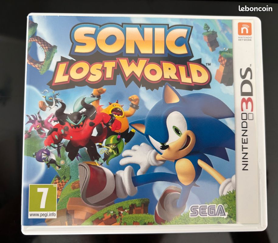 60 visuels de plus pour Sonic Lost World