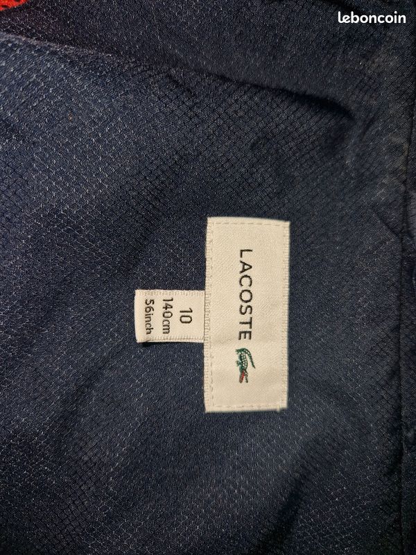 Veste lacoste enfant (image 3)