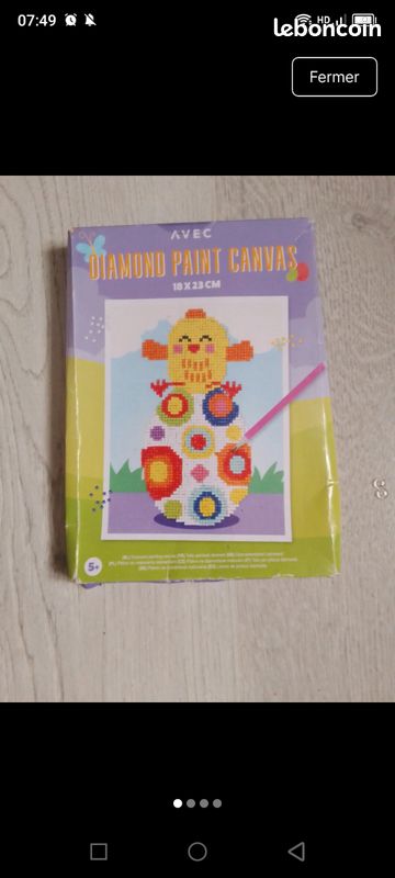 Diamant painting enfant (image 1)