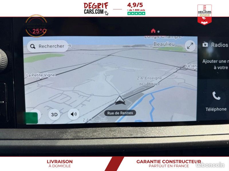 Fiat Scudo XL NOUVEAU MOTEUR 2.2 BlueHDi 180 EAT8 CABINE APPROFONDIE 5 PLACES + Pack Premium Conn... (image 14)
