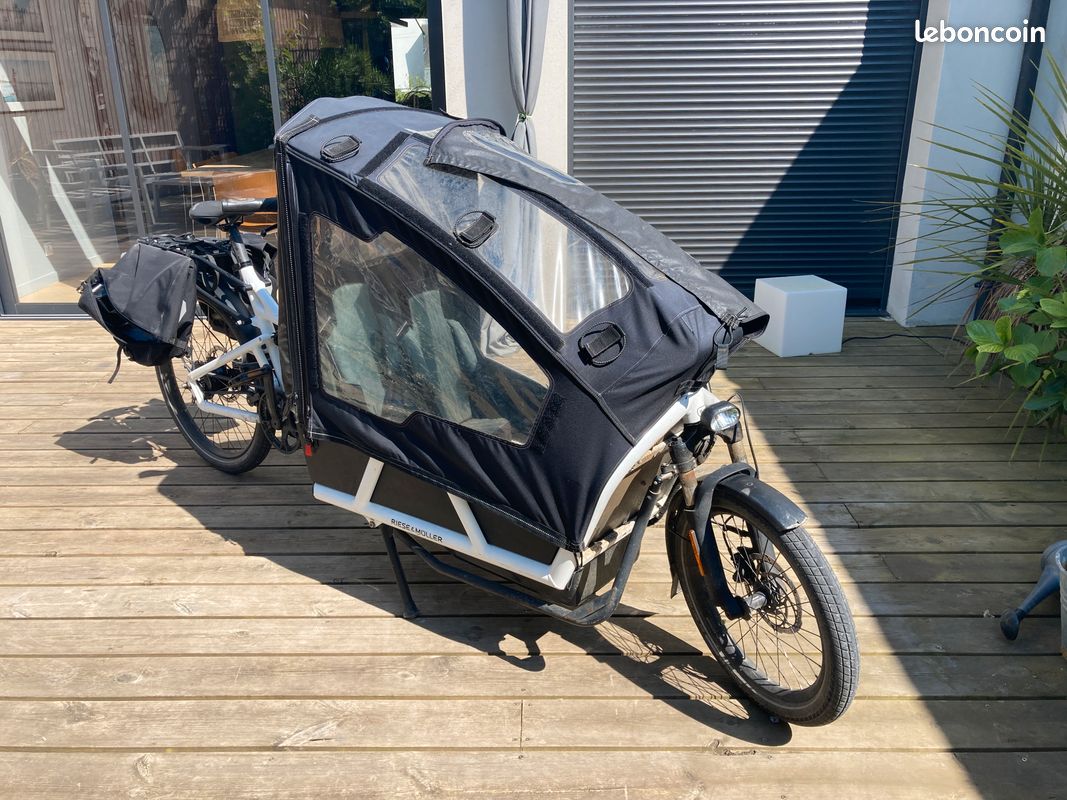 Cargo bike Riese and Muller Load 75 speed 45kmh Vario Vélos