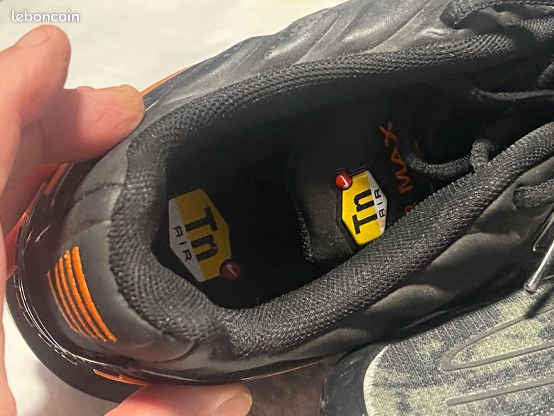 Nike Air Max Plus Tuned Air homme noir/orange EU 42,5 FV6914-001 (image 15)
