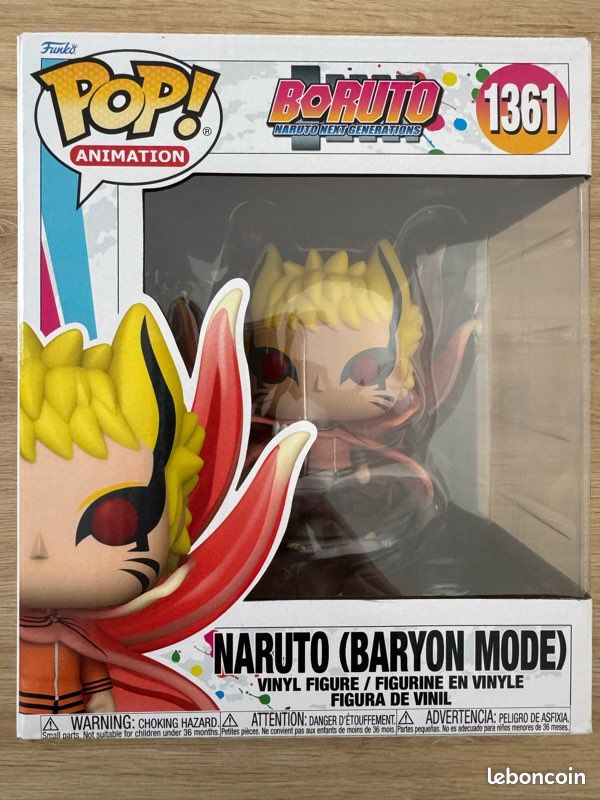 Figurine Funko Pop Naruto (Baryon Mode) 1361 Boruto (image 1)