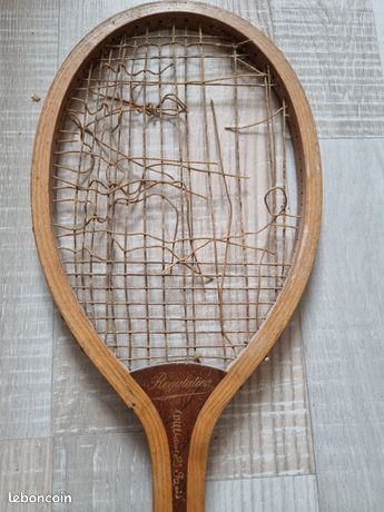 Raquette tennis driva Hilton williams en bois An 1960 - Collection
