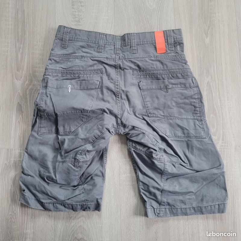 Short Celio Homme Celio Short Cargo Rocourte Gris