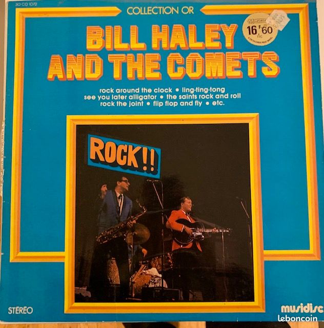 DISQUE VINYLE 33T Bill Haley And The Comets – Rock Rock Rock (image 1)