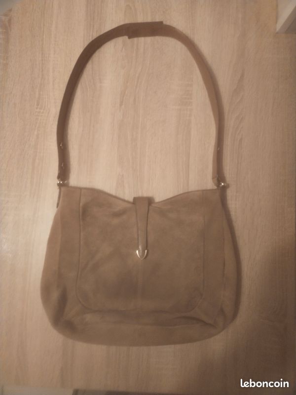 Sac à main Caroll en cuir d’occasion (image 2)