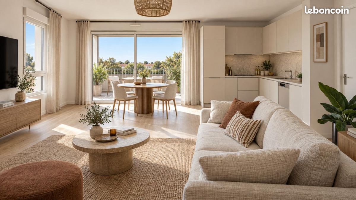 Appartement 3 pièces 53 m² · à Carbon-Blanc · 53 m² · 212 000 €