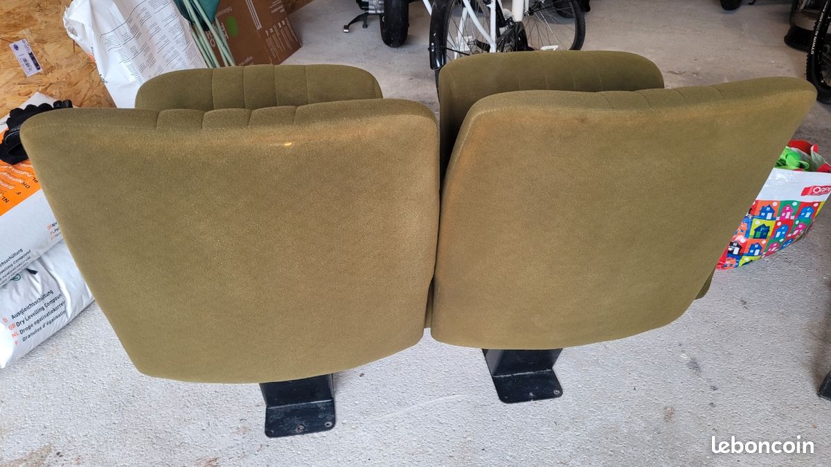 Fauteuil de cinema vintage (image 2)