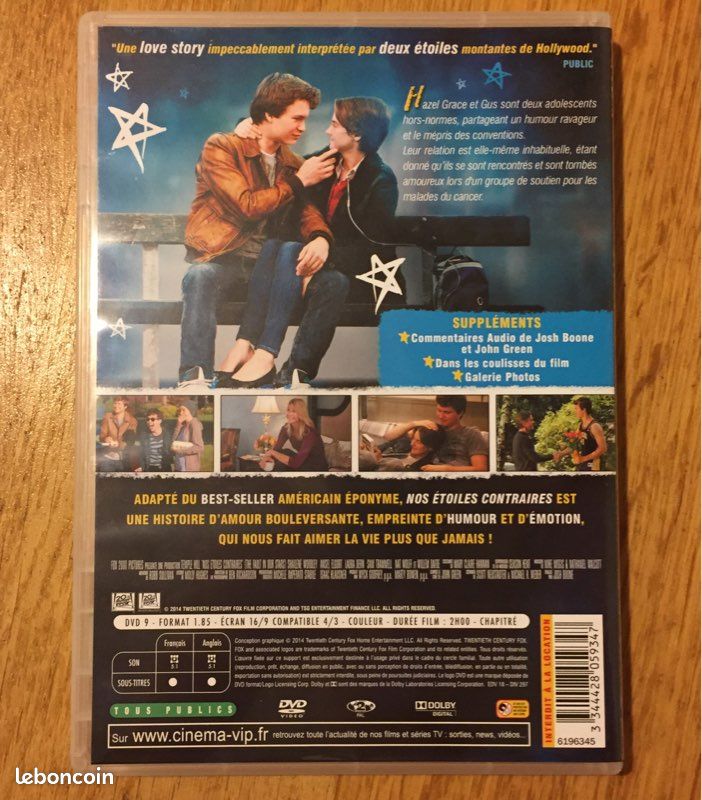 DVD Nos Étoiles Contraires (image 2)