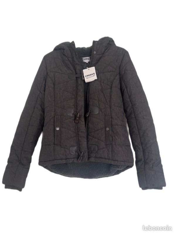 Daunenjacke/Doudoune Ba&sh beige/dorée neuve avec étiquette | Kaufen