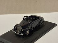 Miniature Paradcar 1/43 – Peugeot 202 Eclipse 1937 – Bleu Marine – Collection France