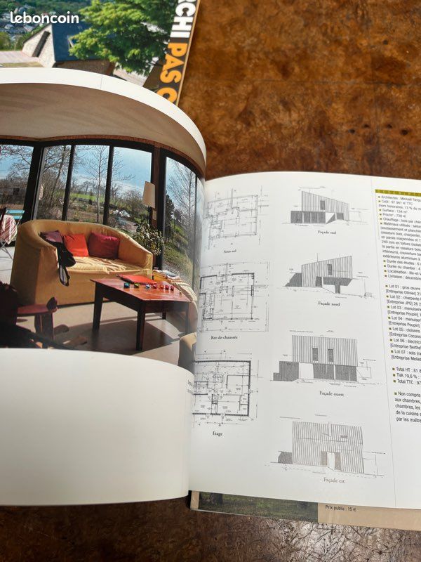 Lot de quatre livres maisons 🏘️ d’aujourd’hui architecture (image 14)