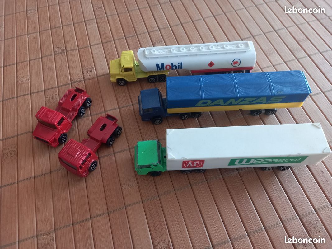 CAMIONS miniatures disponibles CAMION CITERNE MOBIL "COLLECTOR" + CAMIONS MAJORETTE PRIX à partir de ... INFOS dans le descriptif / bobp (image 2)