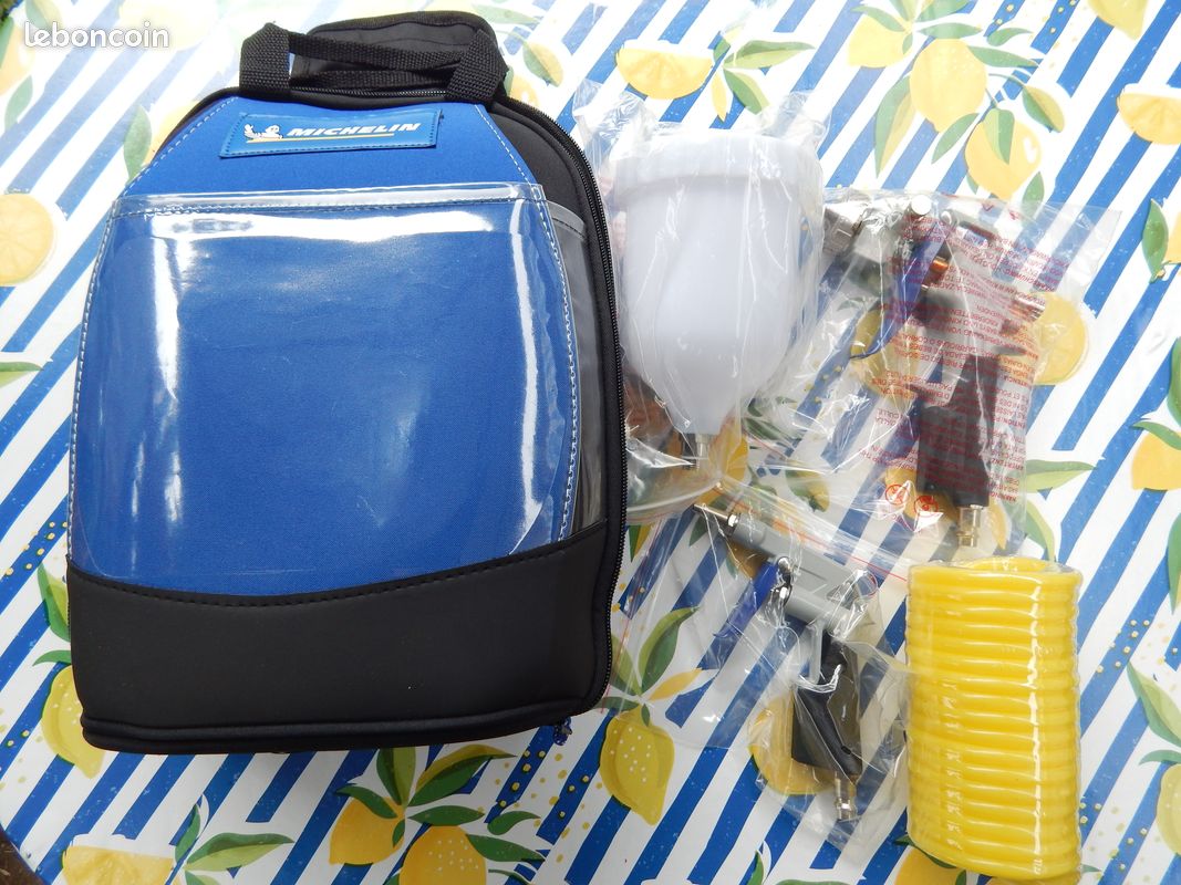 Michelin kit pistolets peinture, gonfleur (image 1)