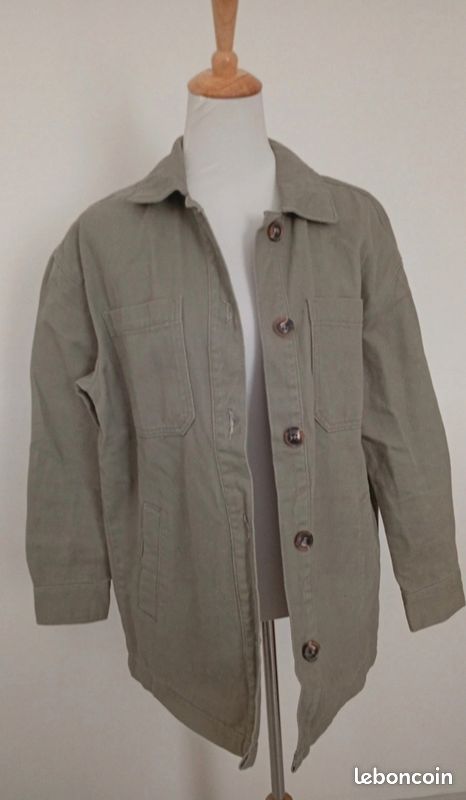Veste / sur chemise kaki taille M In Extenso (image 1)