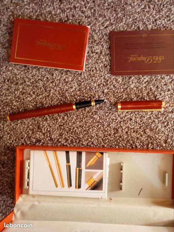 Deux Boîtes Anciennes Vides Pour Stylo Dupont - Occasion, Collection