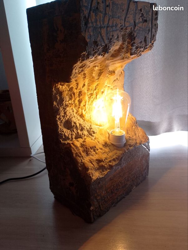 Lampe en béton (image 1)