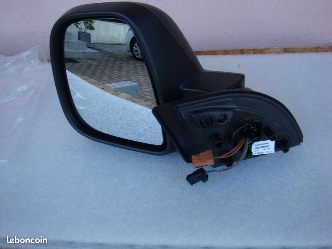Coque Rétroviseur Gauche Berlingo B9 2012-2018 Noire – 96401 9PB0A