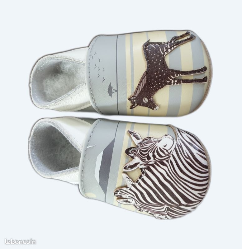 Chaussons tout cuir (image 1)