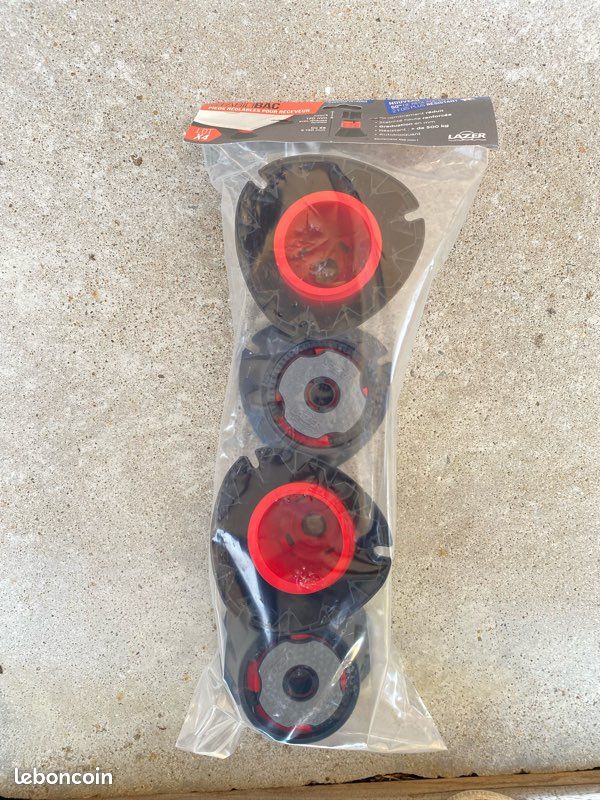 Lot (*2)de 4 pieds receveur stabilibac 68 à 130 - lazer (image 2)