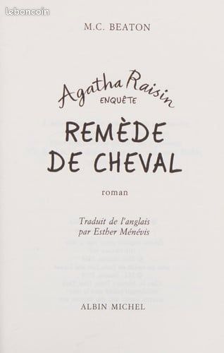 Livre Agatha Raisin (image 1)
