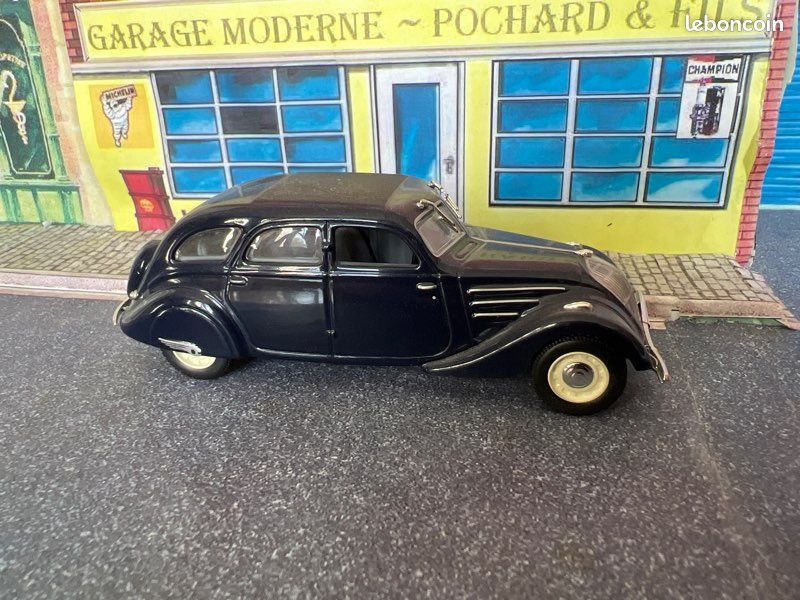 miniroute - 1:43 - Peugeot 402 commerciale 1937 et Peugeot
