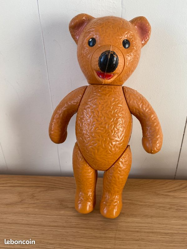 Figurine ORTF JIM – Nounours De Bonne Nuit Les Petits, Vintage