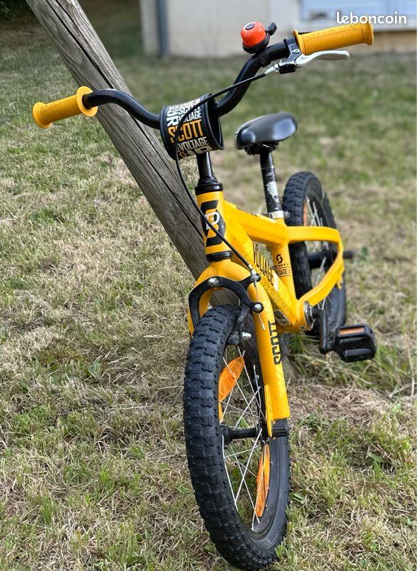 Vélo Scott Vtt 16 Pouces Garcon Vélo Scott 16'' VTT Enfant Vélos