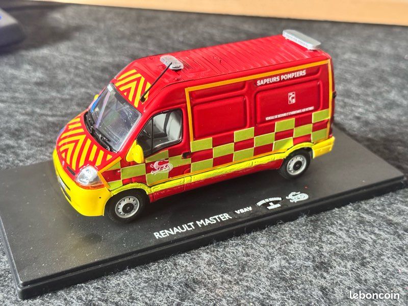 VOLKSWAGEN TRANSPORTER T6 POMPIERS LUXEMBOURG CGDIS 1/43 ODEON 084 4895102331772 VW