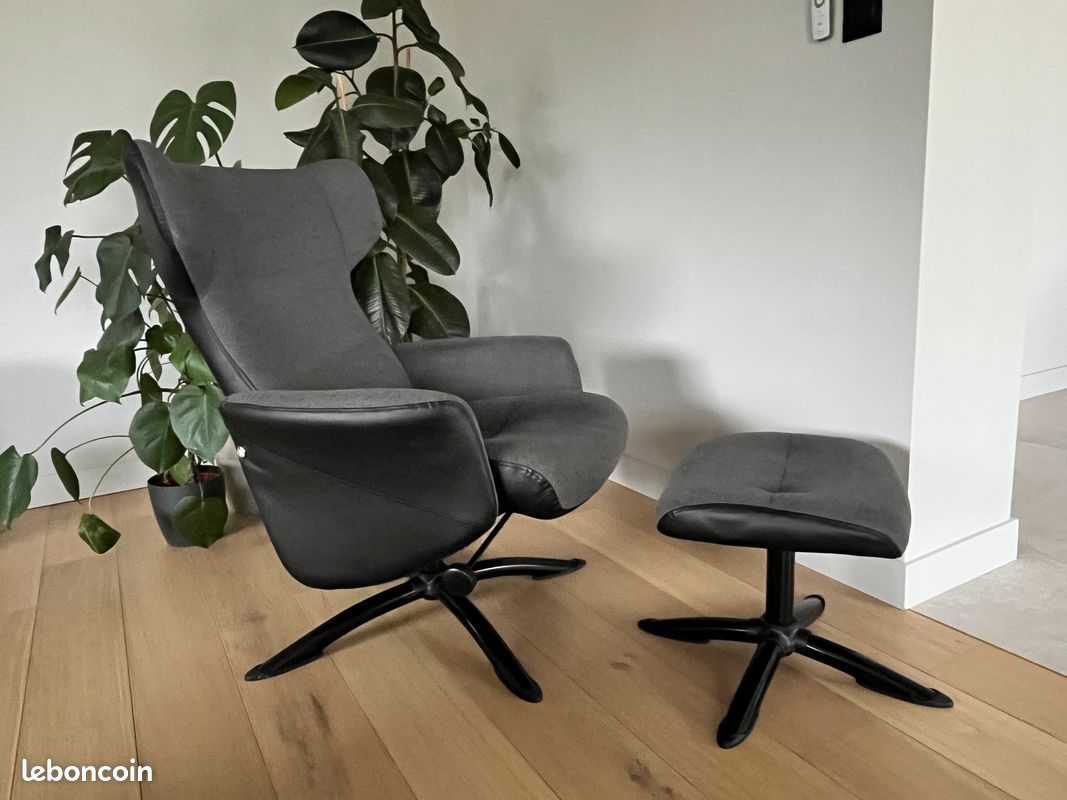 Fauteuil relax manuel Kansas (image 1)