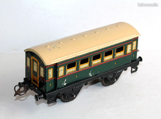 HORNBY - WAGON VOITURE SALON VOYAGEUR – ECH O - N°402350R SALOON CAR 2eme CLASSE / FERROVIAIRE TRAIN - Collection