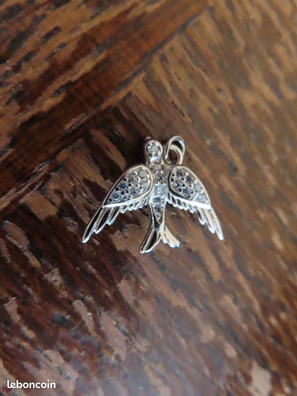 Timbre Pouce Vintage Argent 925 : émaillé Ruche Abeille, Motif Rétro Années 40