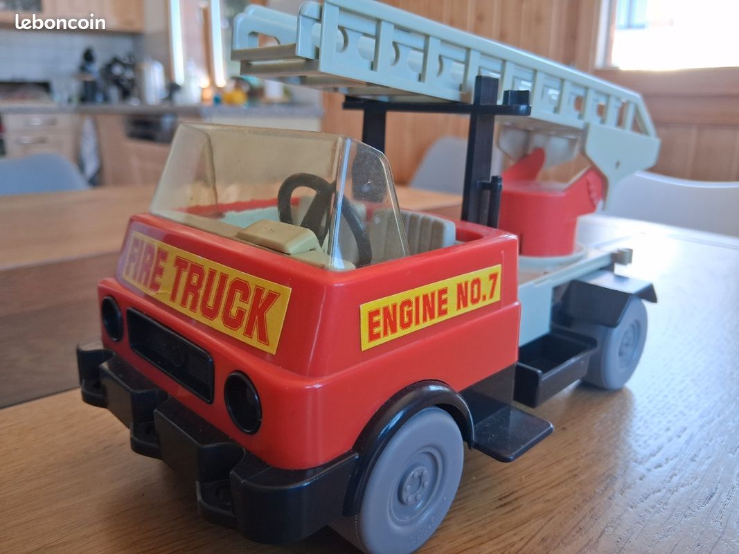 Playmobil camion pompier en boite ref 3236 - Collection
